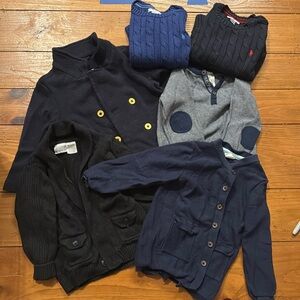 H & M, Ralph Lauren bundle lot sweaters 18m - 2t